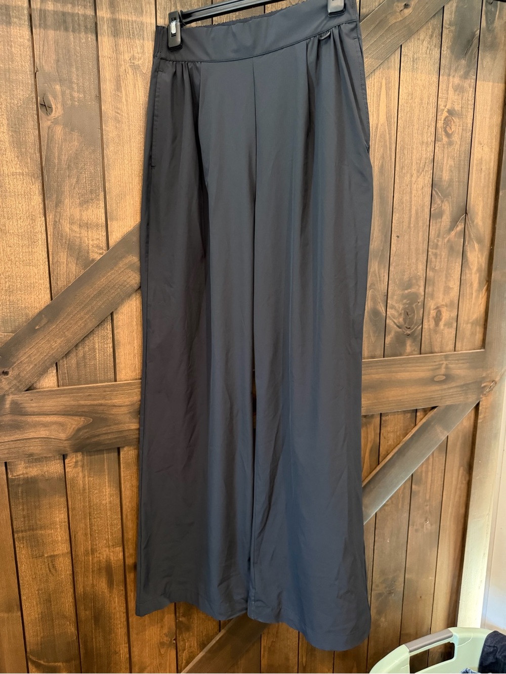 Nike Black Maxi Wide-Leg Skirt Pants